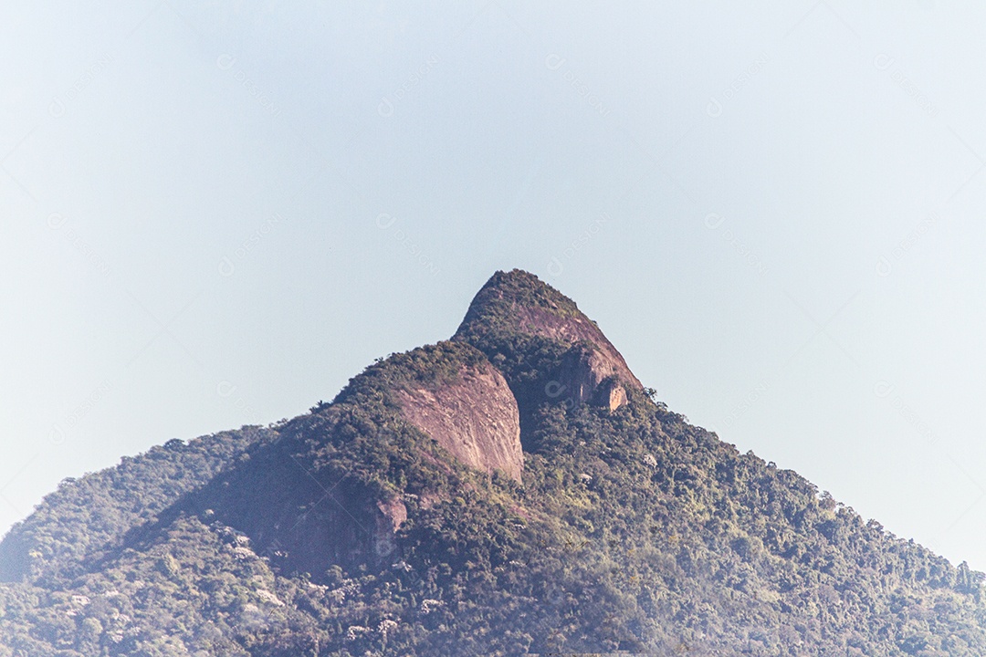 Pico da Tijuca no Rio de Janeiro.