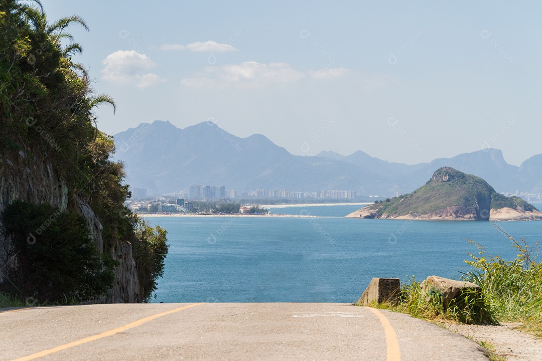 Praia de Grumari na zona oeste do rio de janeiro.