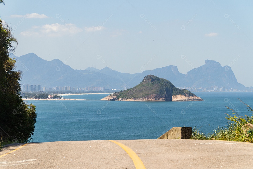 Praia de Grumari na zona oeste do rio de janeiro.
