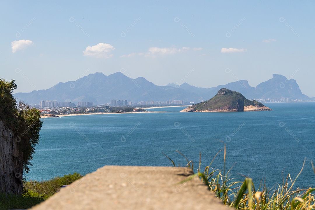 Praia de Grumari na zona oeste do rio de janeiro.