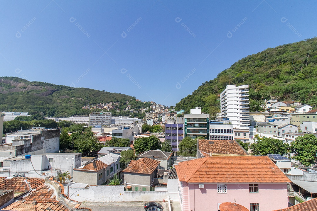 edifícios no bairro de Botafogo no Rio de Janeiro Brasil.