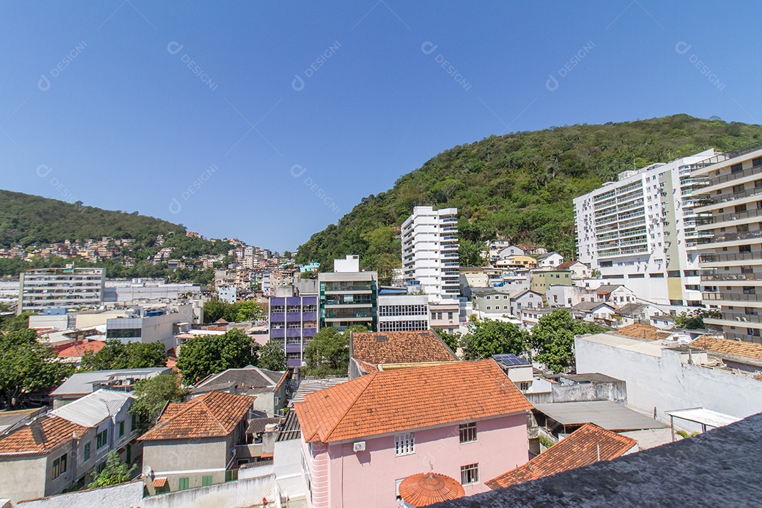 edifícios no bairro de Botafogo no Rio de Janeiro Brasil.