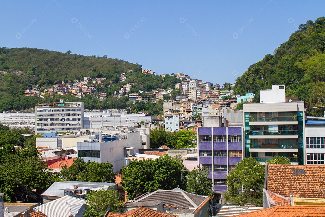 edifícios no bairro de Botafogo no Rio de Janeiro Brasil.