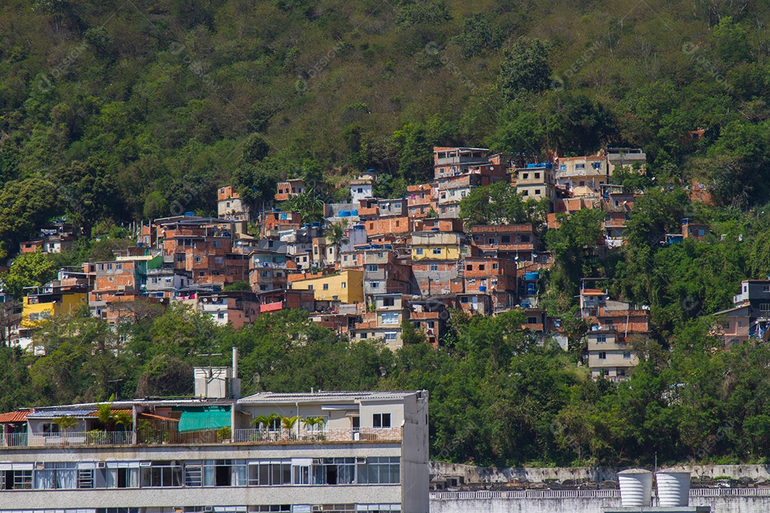 edifícios no bairro de Botafogo no Rio de Janeiro Brasil.