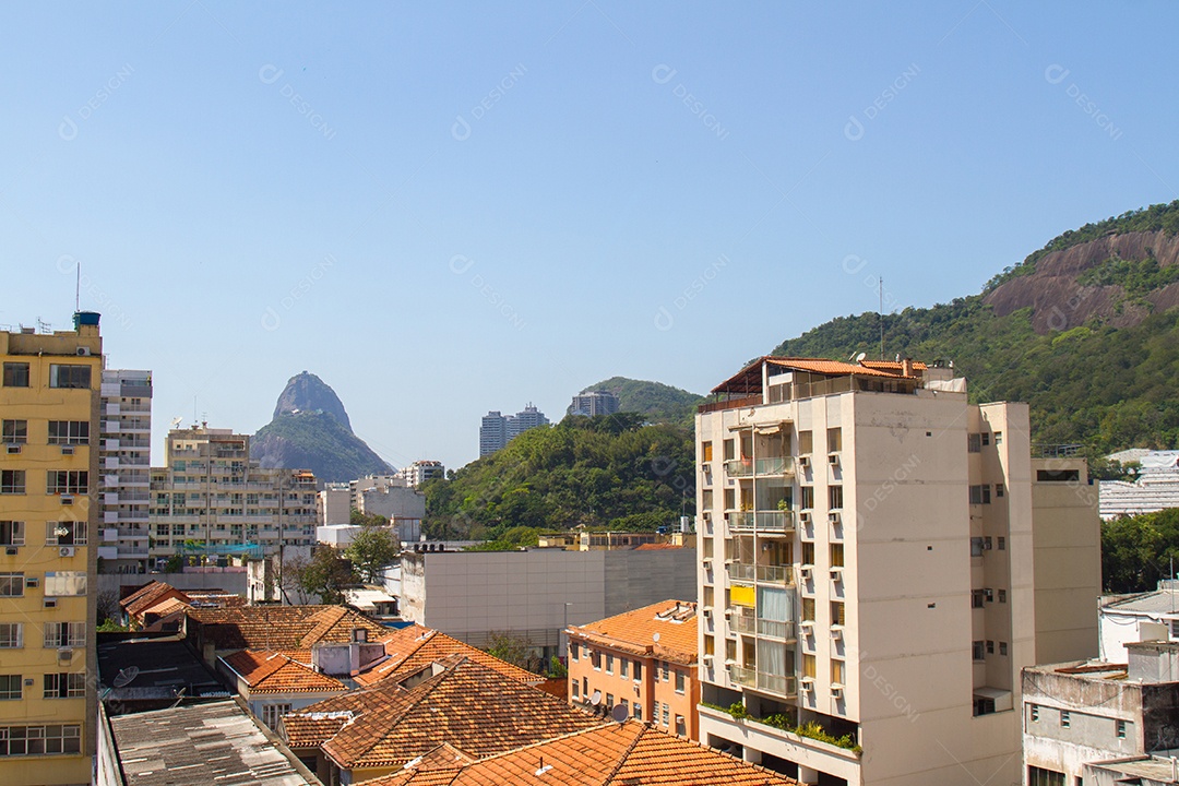 edifícios no bairro de Botafogo no Rio de Janeiro Brasil.