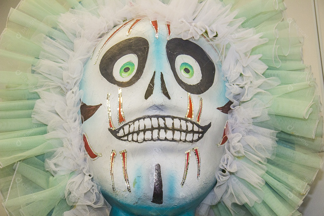 Máscaras de carnaval no Rio de Janeiro Brasil