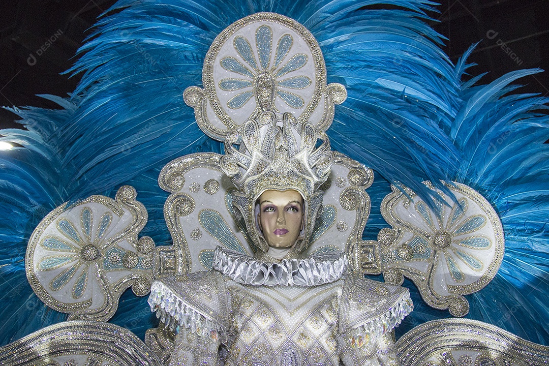 Traje de carnaval no Rio de Janeiro Brasil