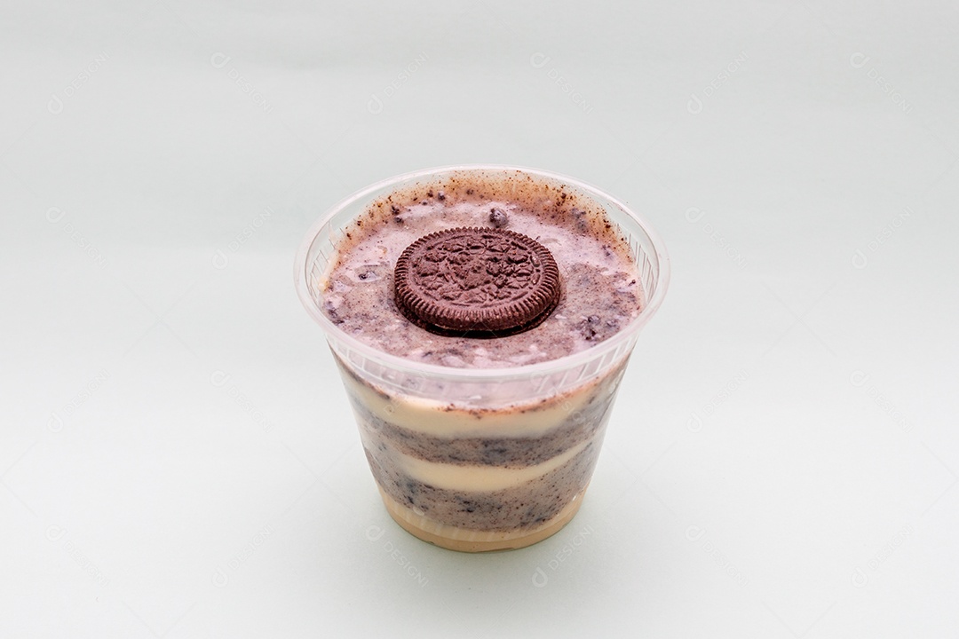 doces de biscoito com chocolate.