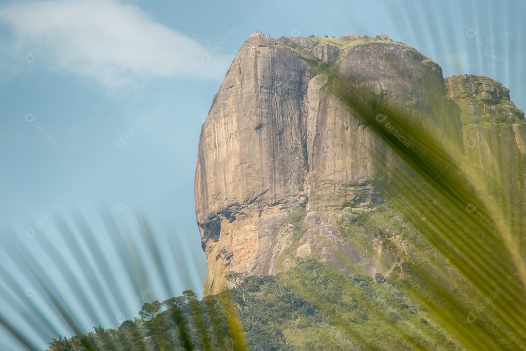 vista da pedra da givea no rio de janeiro.