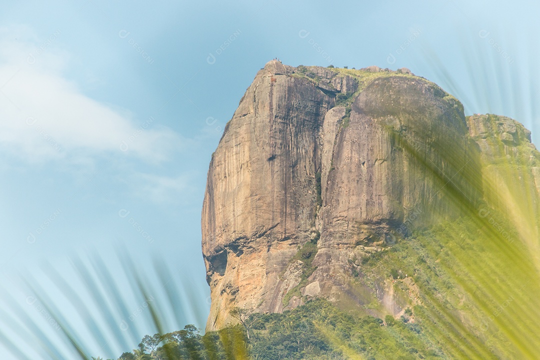 vista da pedra da givea no rio de janeiro.