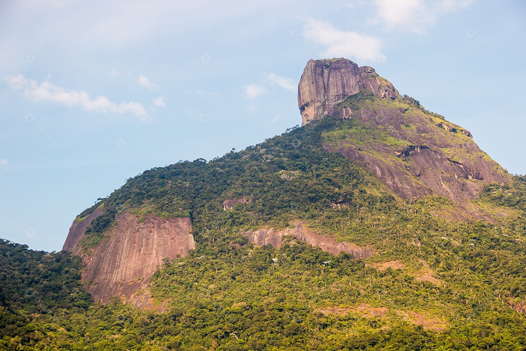 vista da pedra da givea no rio de janeiro.