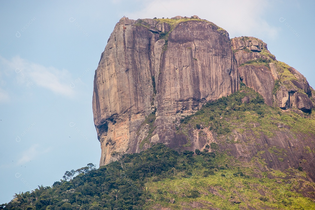 vista da pedra da givea no rio de janeiro.