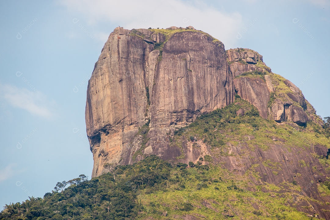 vista da pedra da givea no rio de janeiro.