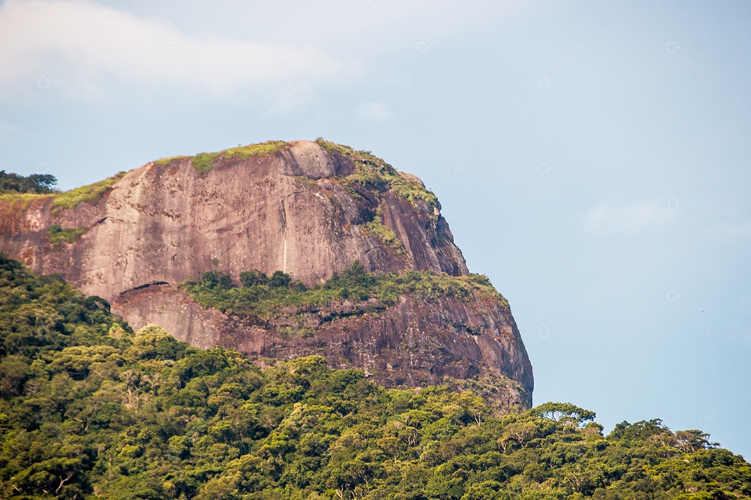 vista da pedra da givea no rio de janeiro.