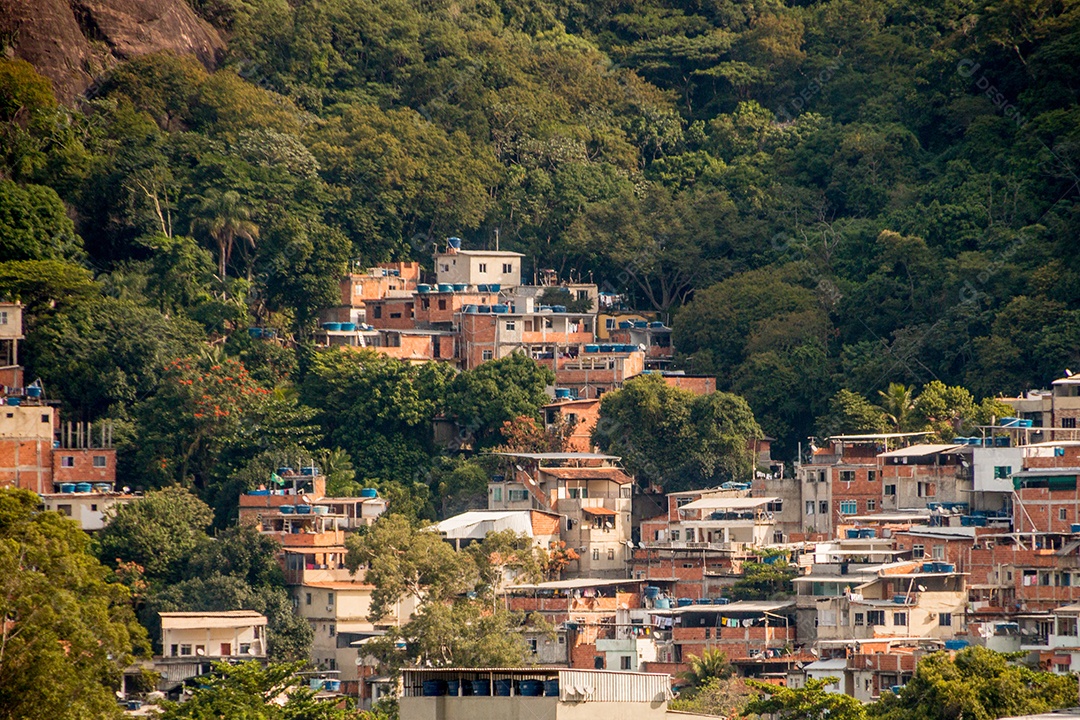 Morro da Tijuquinha na zona oeste do Rio de Janeiro Brasil.