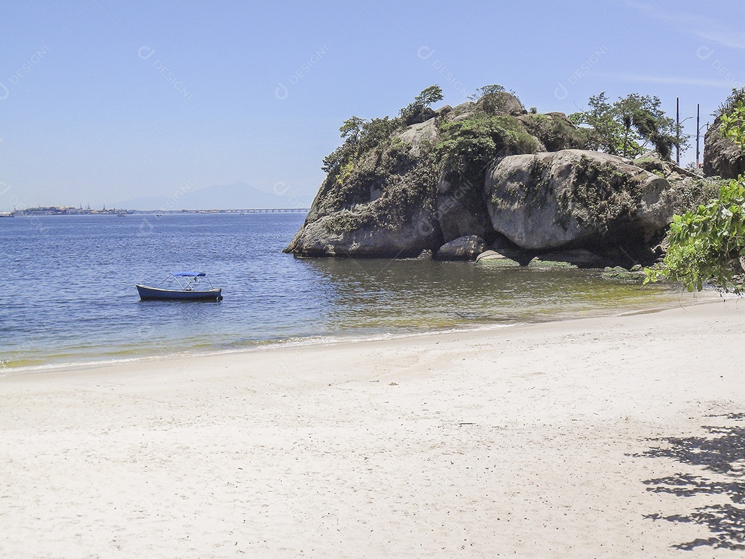Adam and Eve Beach in Rio de Janeiro, Brazil.