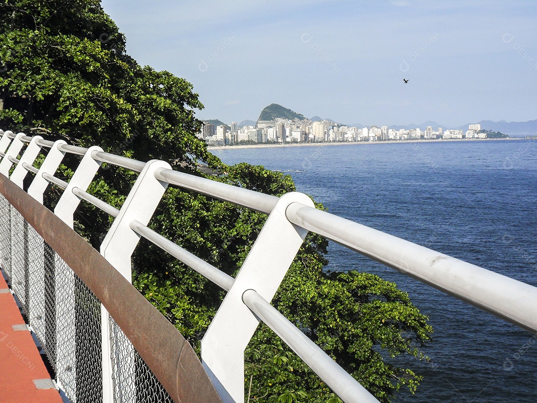 Ciclovia da Avenida Niemeyer, Rio de Janeiro Brasil.