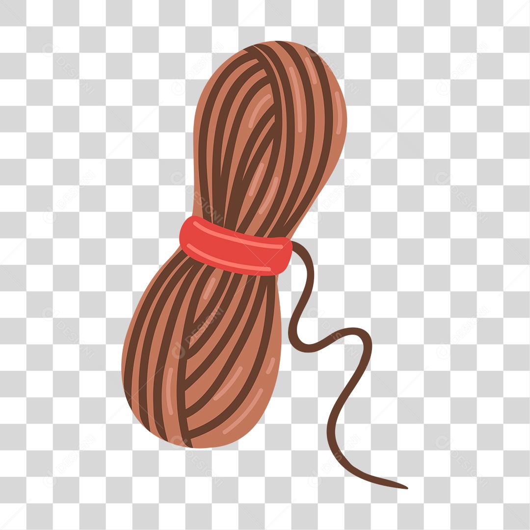 Linha de Costura Barbante PNG Transparente