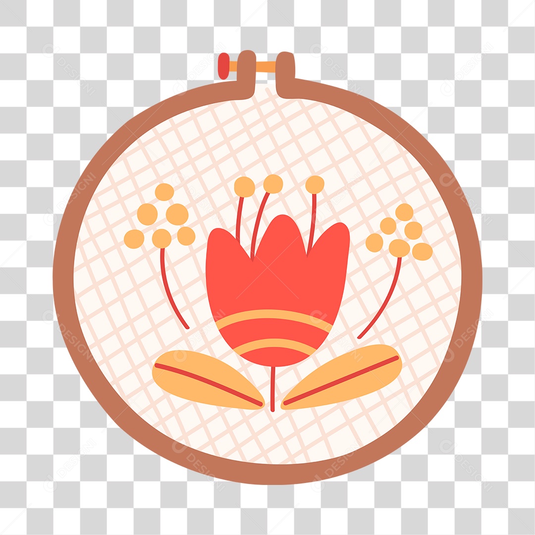 Desenho de Uma Flor PNG Transparente