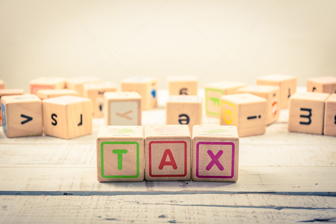 Word Tax madeira Cúbica na madeira