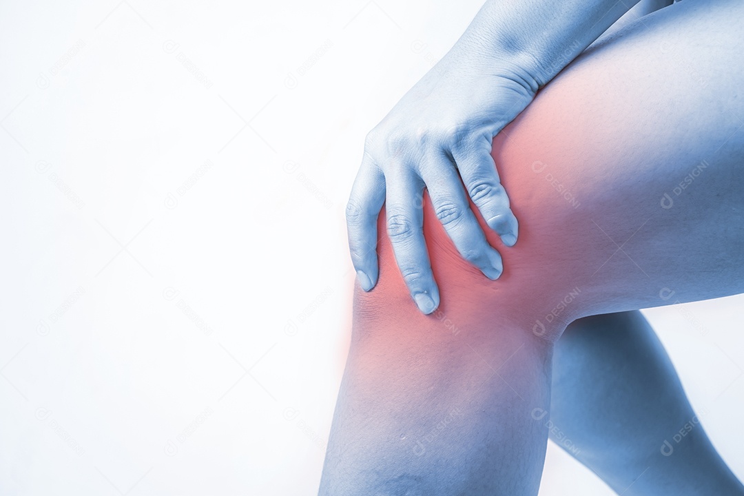 lesão no joelho em humanos. dor no joelho, dores nas articulações pessoas médicas