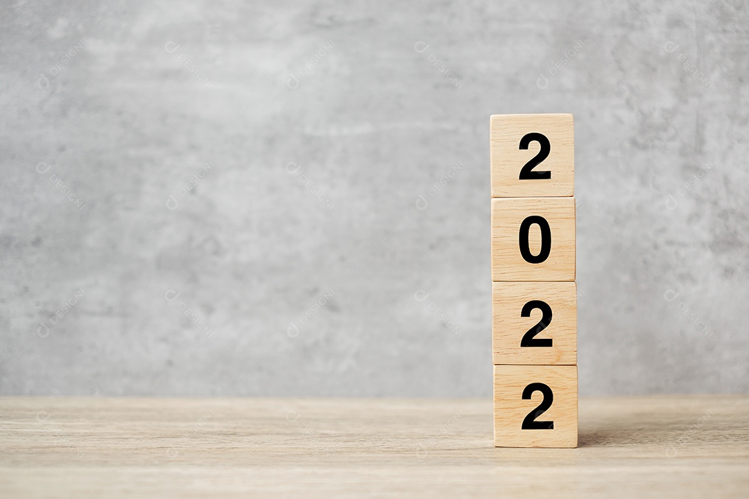 Bloco de texto 2022 na tabela. Resolução, estratégia, plano, objetivo.