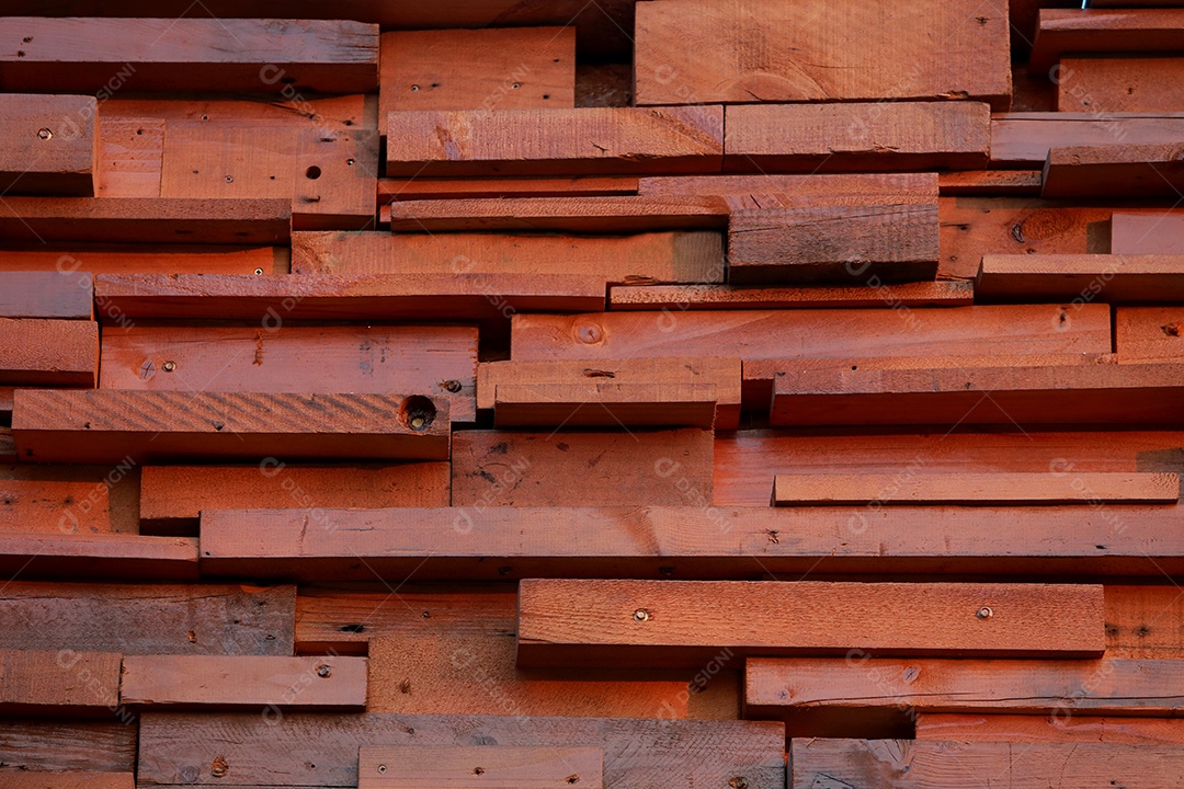 Estilo de salão de cowboy ocidental de painel de madeira vintage do antigo armazém