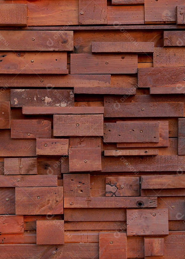 Estilo de salão de cowboy ocidental de painel de madeira vintage do antigo armazém