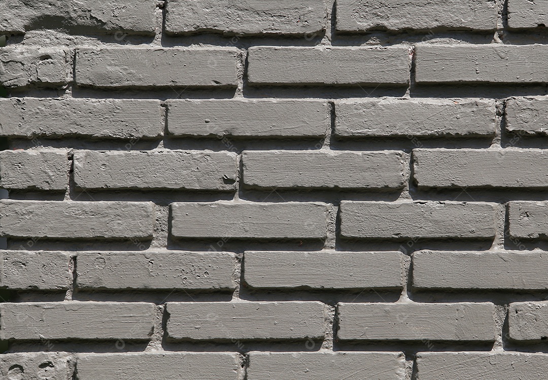 parede de tijolos cinza