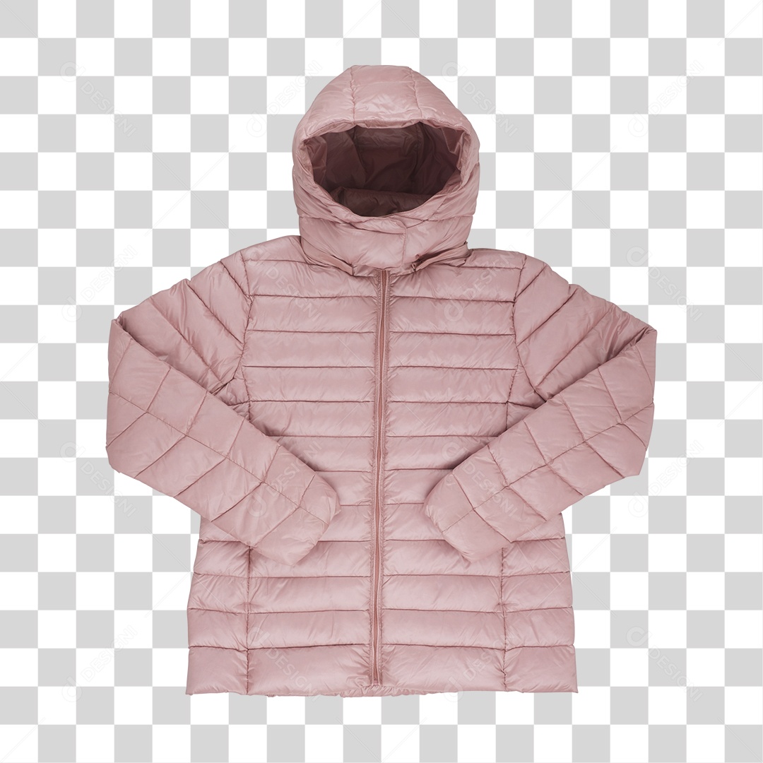 Jaqueta Rosa PNG Transparente