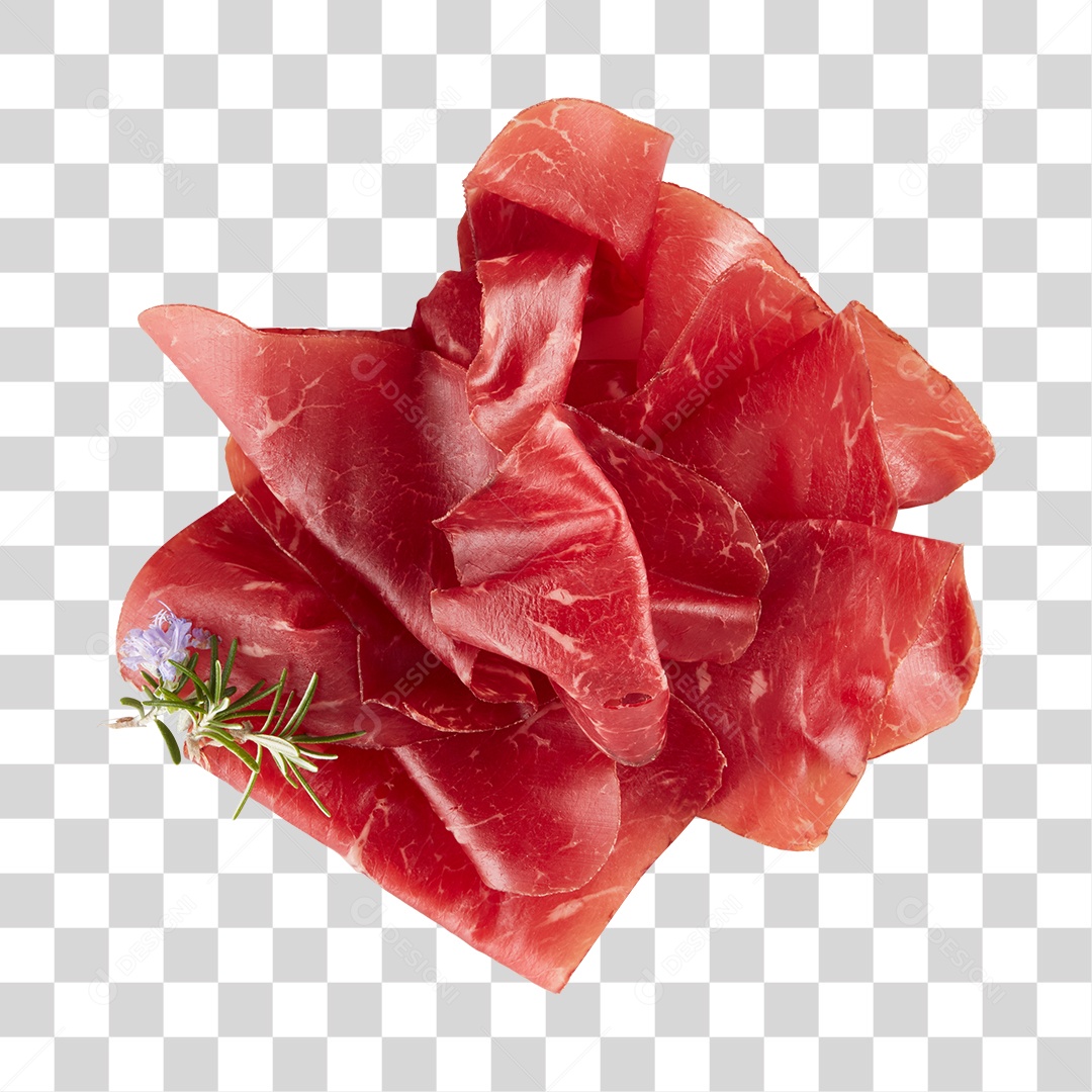 Fatias De Salame Defumado PNG Transparente