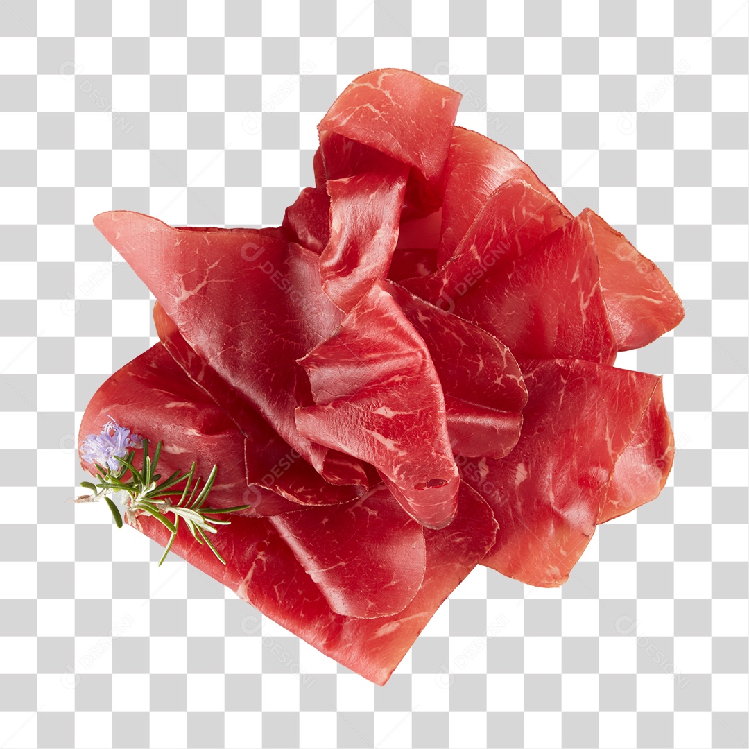 Fatias De Salame Defumado PNG Transparente