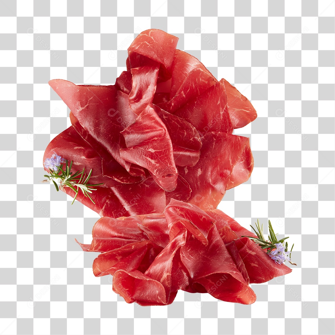 Fatias De Salame Defumado PNG Transparente