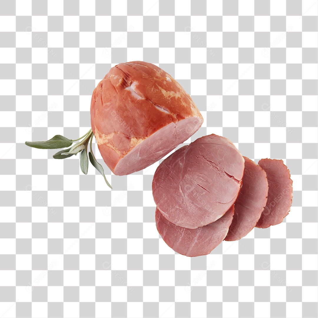 Carne Defumada Vermelha PNG Transparente