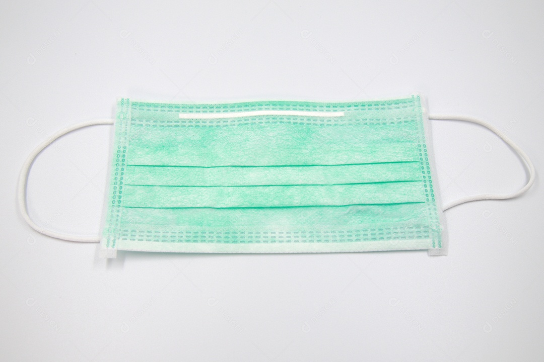 Máscara cirúrgica com tiras de borracha. máscara para cobrir a boca2
