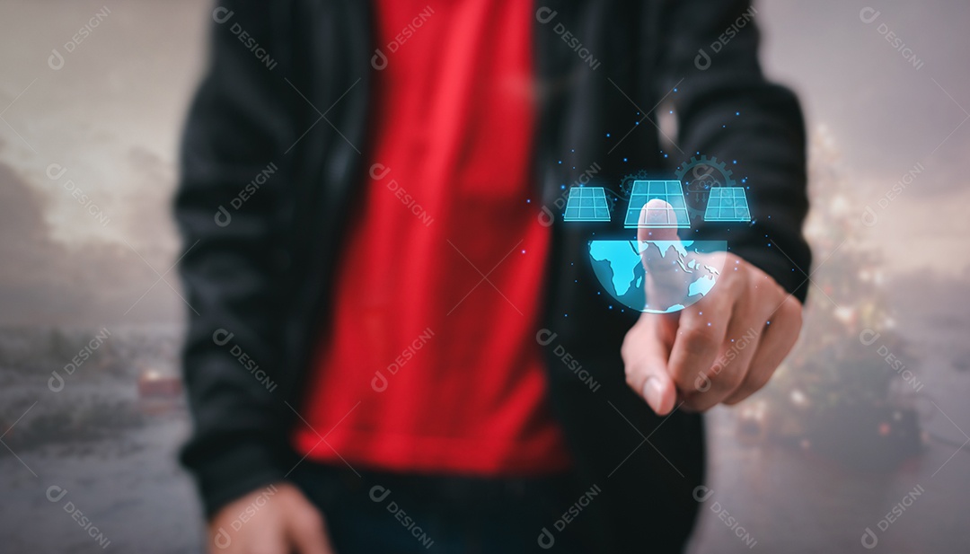 Geração e uso de eletricidade a partir de energia natural Energia solar, energia eólica, energia hidrelétrica