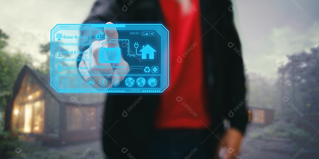 Geração e uso de eletricidade a partir de energia natural Energia solar, energia eólica, energia hidrelétrica