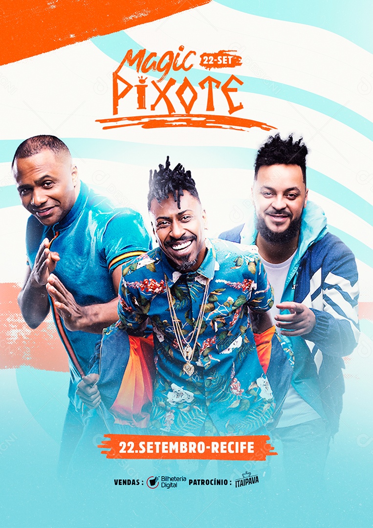 Magic Pixote Flyer Social Media PSD Editável