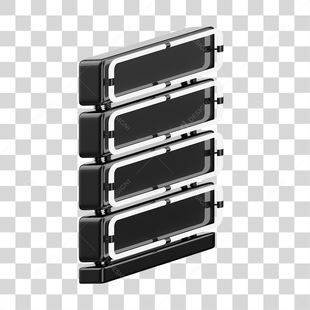 Placa de Ferro Para Composição Texto PNG