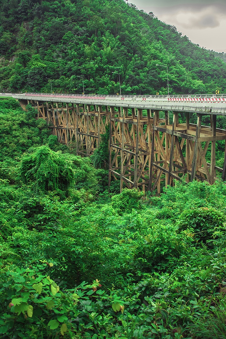 Ponte mais alta em Phetchabun, Huai Tong Bridge, marcos