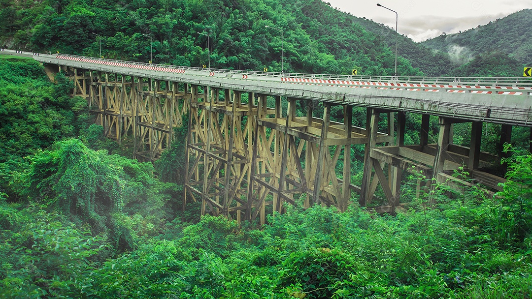 Ponte mais alta em Phetchabun, Huai Tong Bridge, marcos