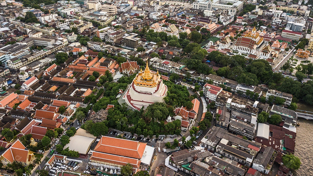 Popular atração turística de bangkok marcos de bangkok tailândia