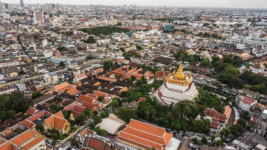 Popular atração turística de bangkok marcos de bangkok tailândia