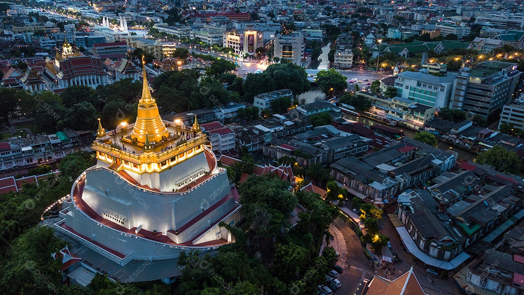 Popular atração turística de bangkok marcos de bangkok tailândia