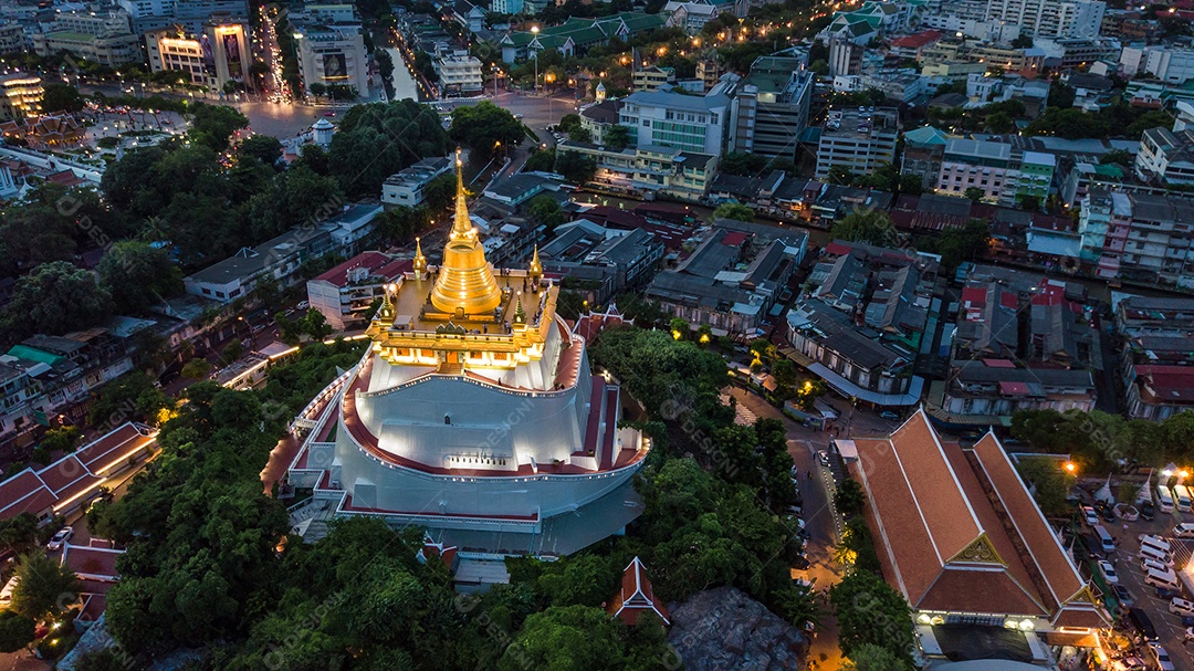 Popular atração turística de bangkok marcos de bangkok tailândia