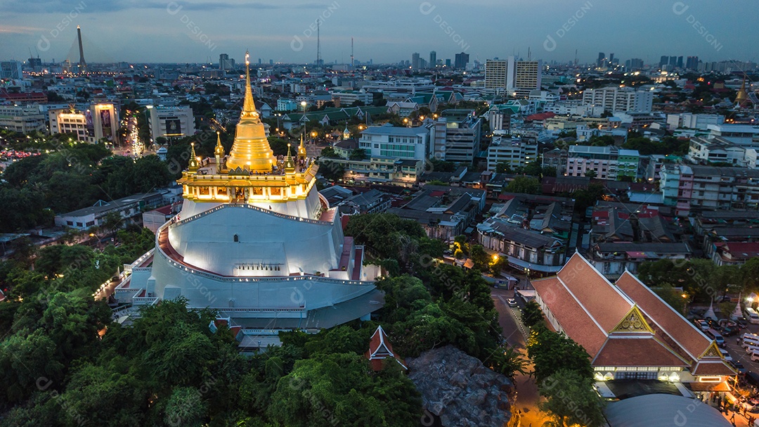 Popular atração turística de bangkok marcos de bangkok tailândia