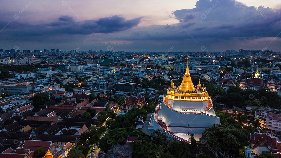 Popular atração turística de bangkok marcos de bangkok tailândia