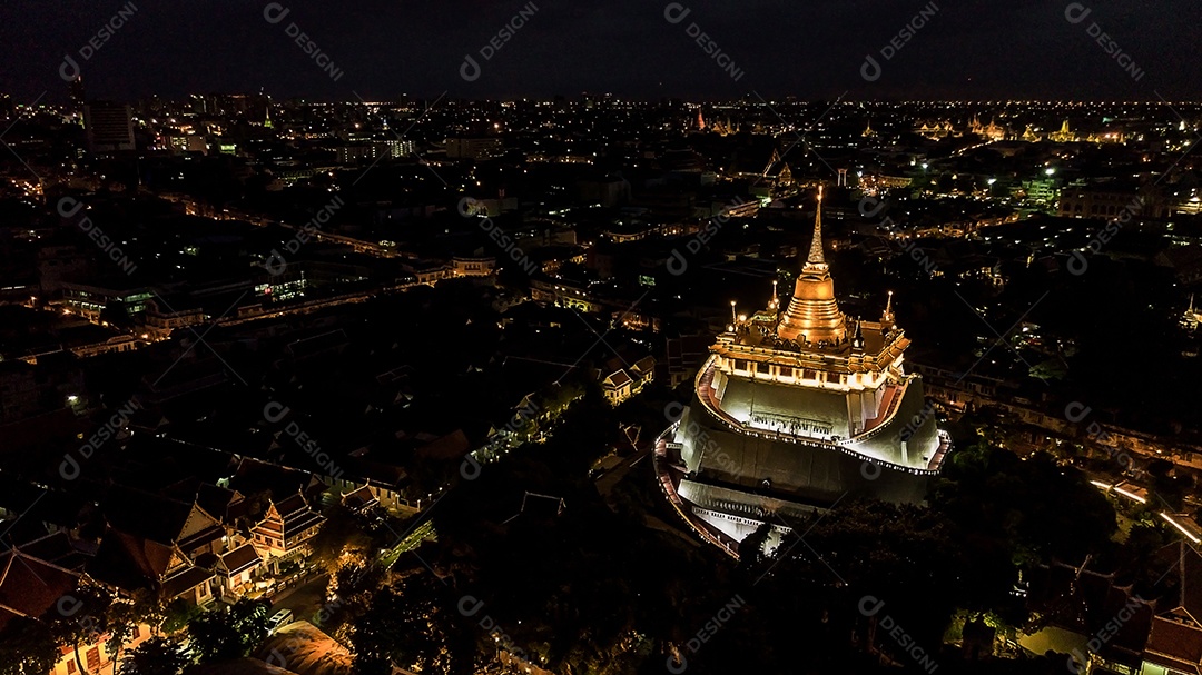 Popular atração turística de bangkok marcos de bangkok tailândia
