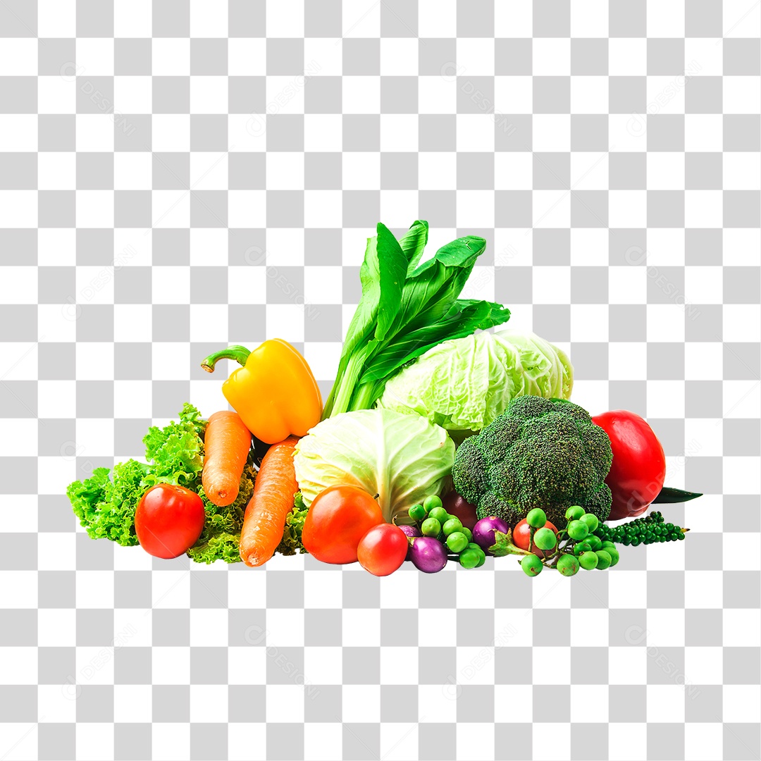 Varias Verduras Legumes PNG Transparente