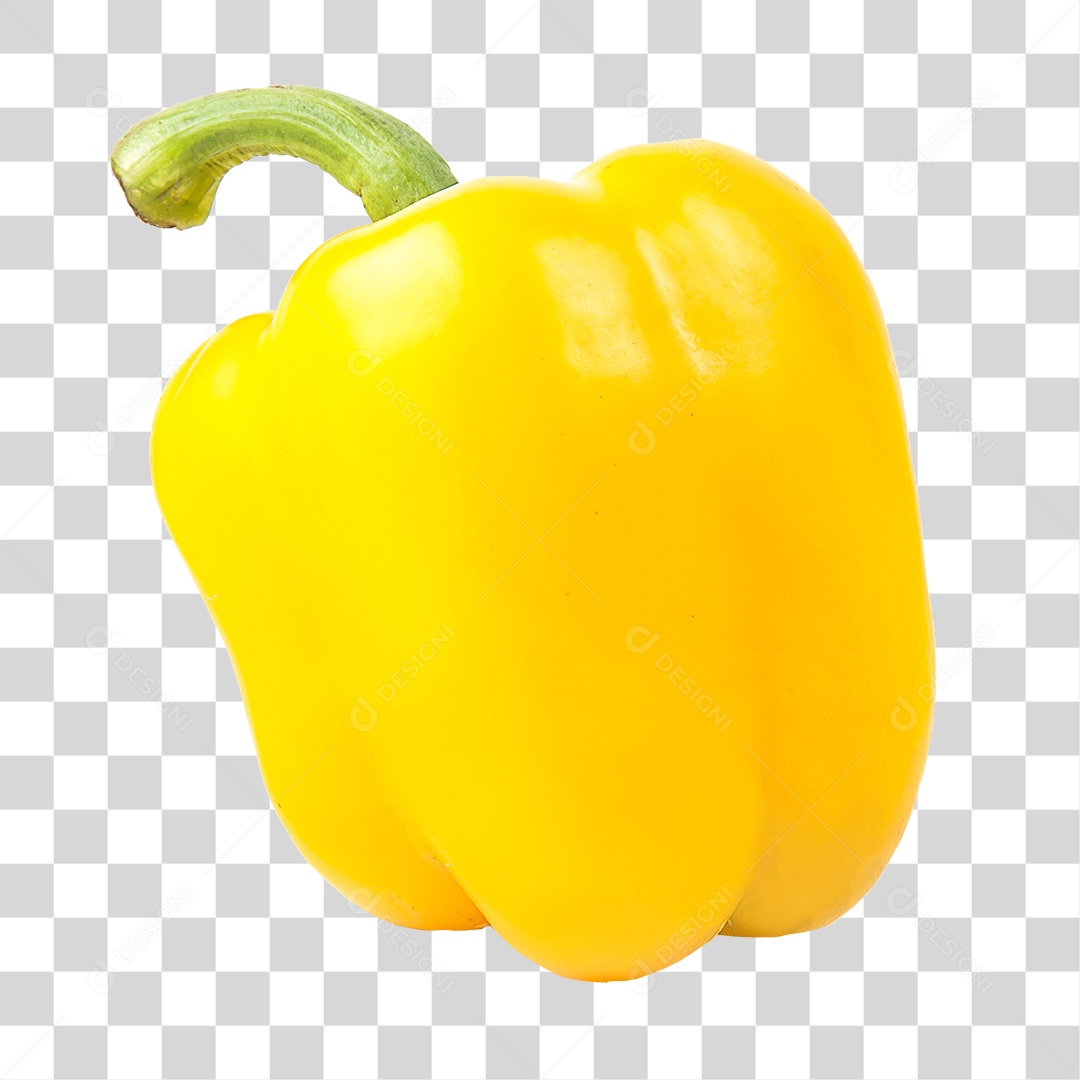 Hortaliças Pimentão Amarelo PNG Transparente
